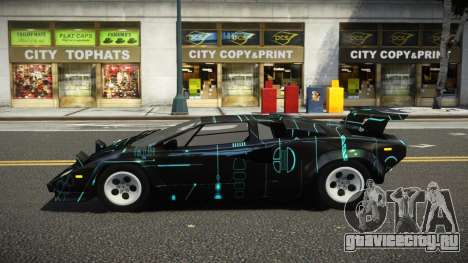 Lamborghini Countach QV LP500 S4 для GTA 4