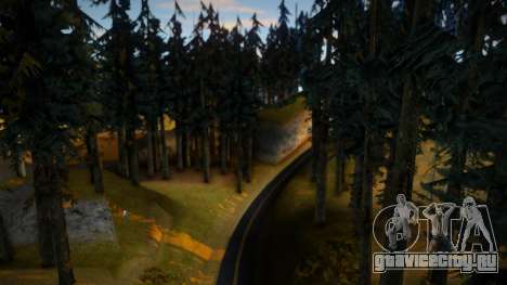 Густой лес v1 для GTA San Andreas