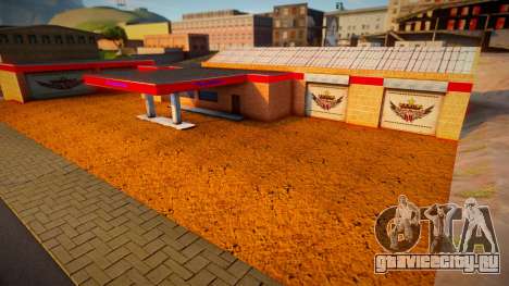 New SF Garage Rockstar для GTA San Andreas