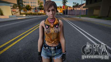 Rebecca Cowgirl [Resident Evil Zero] для GTA San Andreas