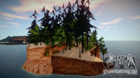 Mini-tropical Island Mod для GTA San Andreas