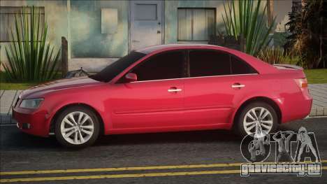 Hyundai Sonata 2009 Red для GTA San Andreas