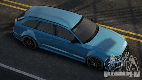 Audi RS6 Blu для GTA San Andreas
