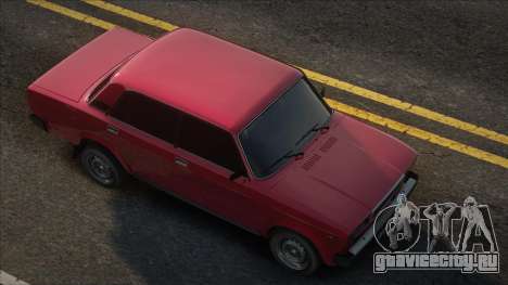 ВАЗ 2107 Красная для GTA San Andreas