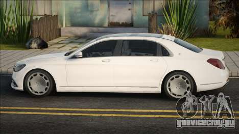 Mercedes-Benz x222 White для GTA San Andreas