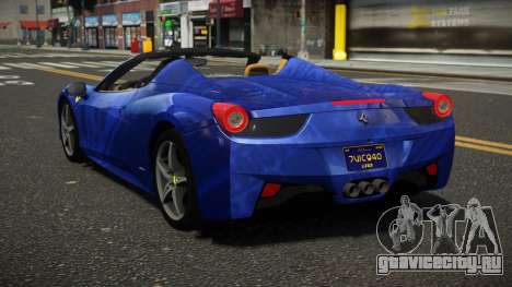 Ferrari 458 LE Roadster S4 для GTA 4