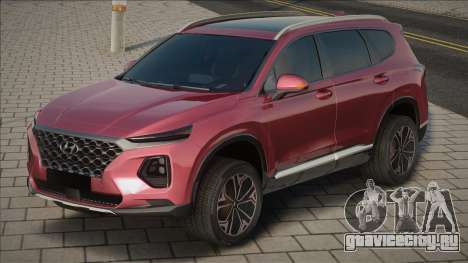 Hyundai Santa Fe 2019 Red для GTA San Andreas