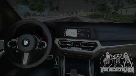 BMW M3 g80 Ukr Plate для GTA San Andreas
