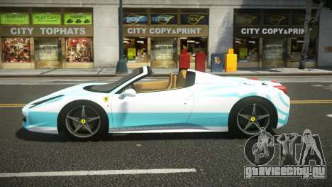 Ferrari 458 LE Roadster S8 для GTA 4