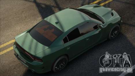 Dodge Charger SRT Hellcat Green для GTA San Andreas