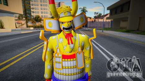 KikunoJo Samurai Suit From OP для GTA San Andreas