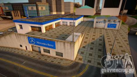 Mercedes-Benz Dealership v1 для GTA San Andreas