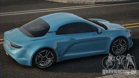 Alpine A110 Blue для GTA San Andreas