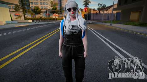 Skin Fivem Backpacker Girl для GTA San Andreas