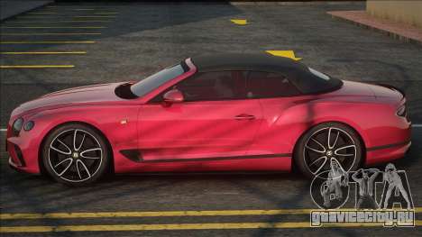 Bentley Continental GT Red CCD для GTA San Andreas