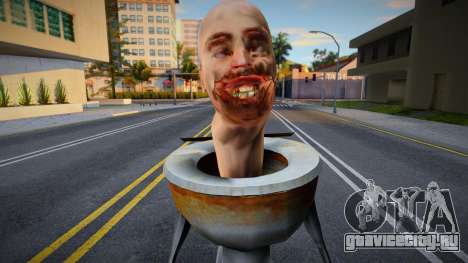 Skibidi toilet spider для GTA San Andreas