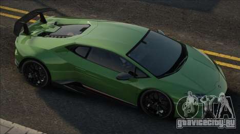 Lamborghini Huracan LP 640-4 Performante Green для GTA San Andreas