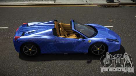 Ferrari 458 LE Roadster S4 для GTA 4