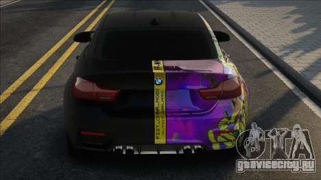 BMW M4 Two face Beha для GTA San Andreas