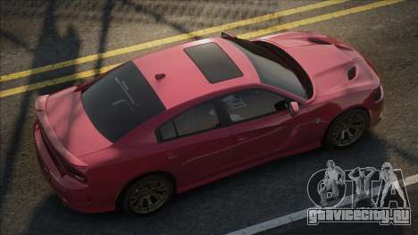 Dodge Charger Hellcat 2015 Red для GTA San Andreas