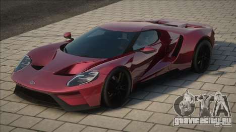 Ford GT 2018 Red для GTA San Andreas