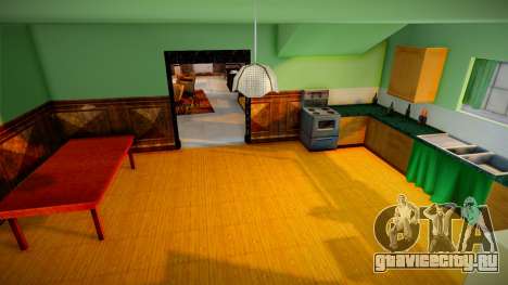 New interior CJ House Grove Street для GTA San Andreas