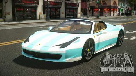 Ferrari 458 LE Roadster S8 для GTA 4