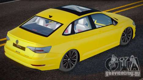 Volkswagen Jetta Yellow для GTA San Andreas
