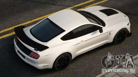 Mustang Shelby GT500 2020 White для GTA San Andreas