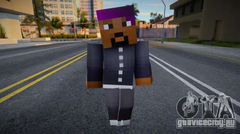 Ballas2 Minecraft Ped для GTA San Andreas