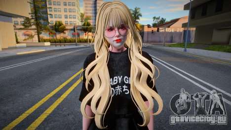 Skin Fivem Baby Girl Blonde для GTA San Andreas