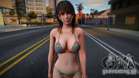 Nanami Bikini skin для GTA San Andreas