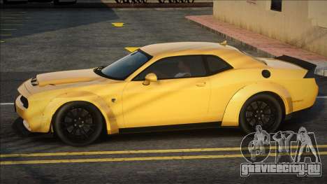 Dodge Challenger SRT Hellcat Yellow для GTA San Andreas