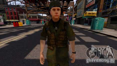Brother In Arms Character v4 для GTA 4