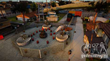 Военная база на Гроув Стрит для GTA San Andreas