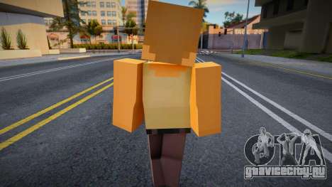 Cesar Minecraft Ped для GTA San Andreas