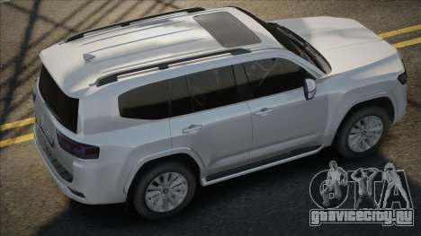 Toyota Land Cruiser 300 White для GTA San Andreas