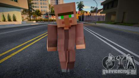 Male01 Minecraft Ped для GTA San Andreas