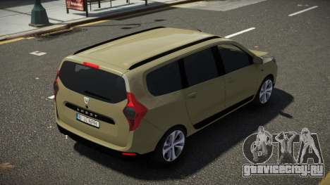 Dacia Lodgy V1.0 для GTA 4
