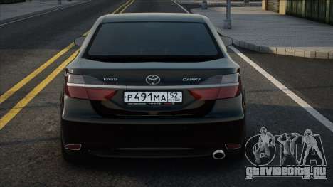 Toyota Camry v55 Рестайлинг 2016 года для GTA San Andreas