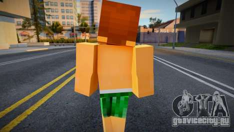 Hmybe Minecraft Ped для GTA San Andreas