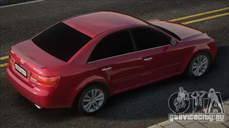 Hyundai Sonata 2009 Red для GTA San Andreas