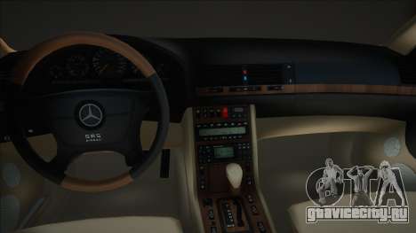 Mercedes-Benz S600 Black Edition для GTA San Andreas