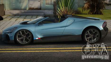 Bugatti Mistral CCD для GTA San Andreas
