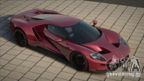 Ford GT 2018 Red для GTA San Andreas
