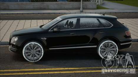 Bentley Bentayga Winter style для GTA San Andreas