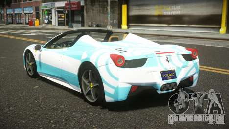 Ferrari 458 LE Roadster S8 для GTA 4