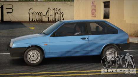 ВАЗ 2108 голубая для GTA San Andreas