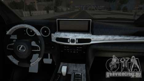 Lexus LX570 Khan White для GTA San Andreas