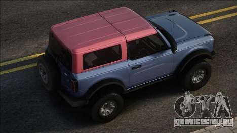 Ford Bronco 2021 для GTA San Andreas